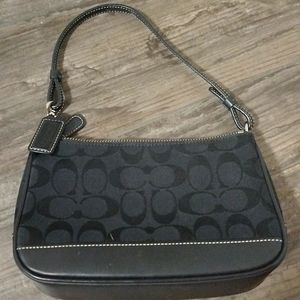 Authentic Coach Trendy 90’s Black Handbag